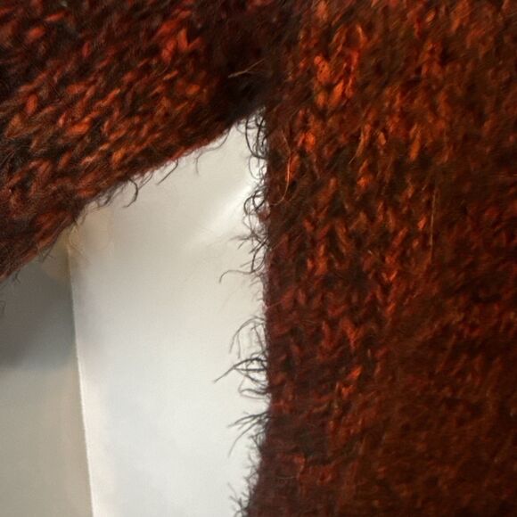 Chico's Womens Wool Blend Cardigan Duster Sweater Size 3‎ Large Buttons Pockets - Picture 7 of 9